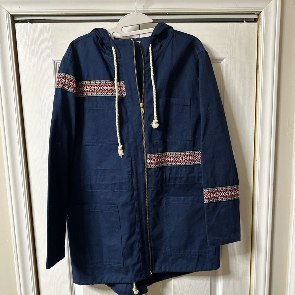 Mink pink army dreamer anorak jacket XS